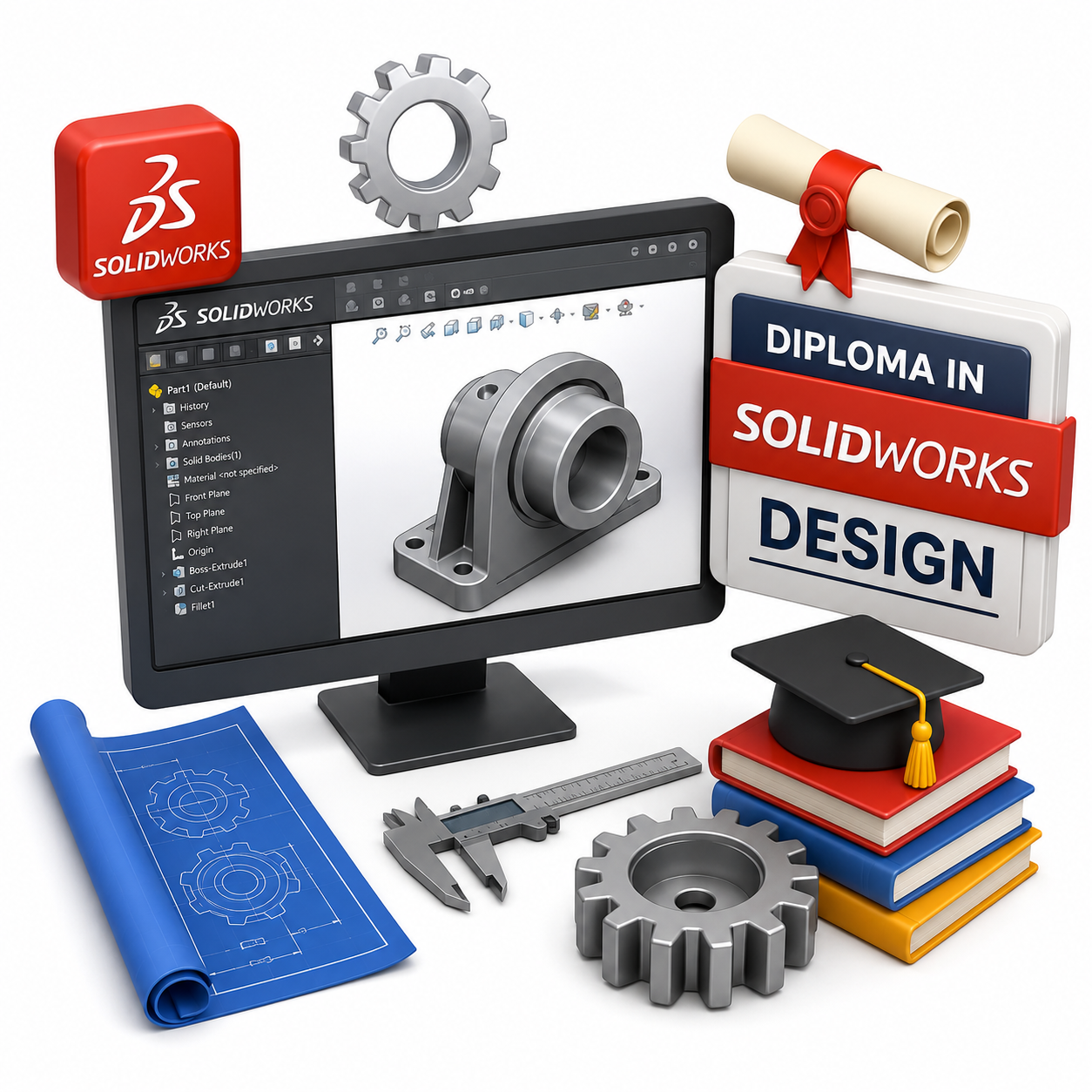 Diploma in SolidWorks Design