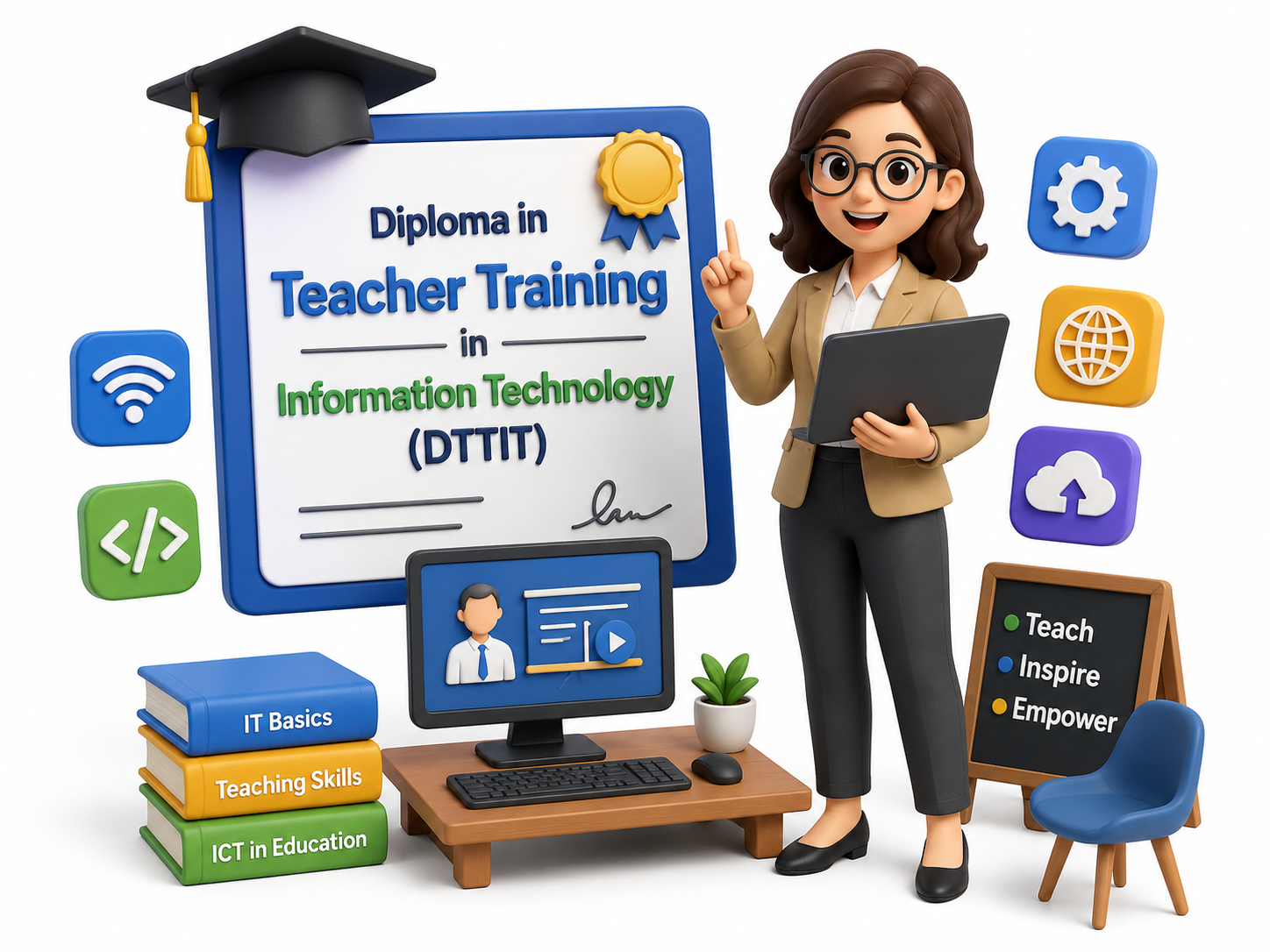 Diploma in Teacher Training in Information Technology (DTTIT)